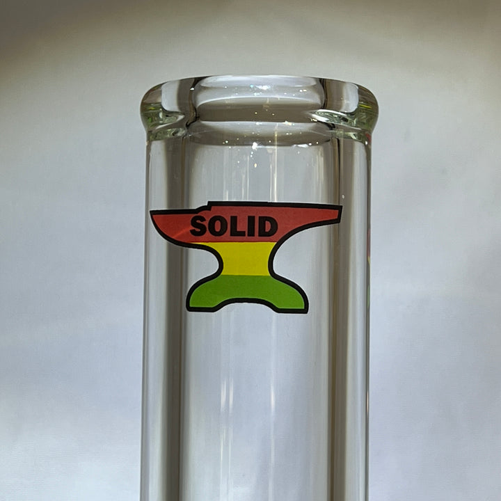 Solid Glass 12" Beaker Bong Glass Pipe Solid Glass   