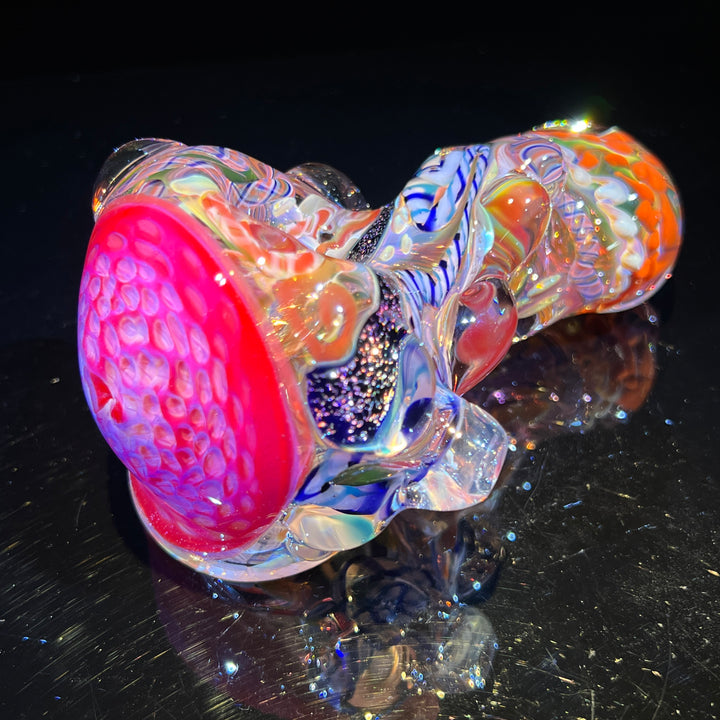 Molten Thick and Twisted Pipe Glass Pipe Molten Imagination   