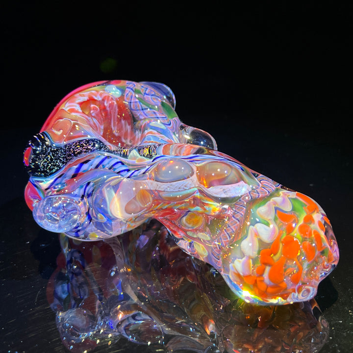 Molten Thick and Twisted Pipe Glass Pipe Molten Imagination   