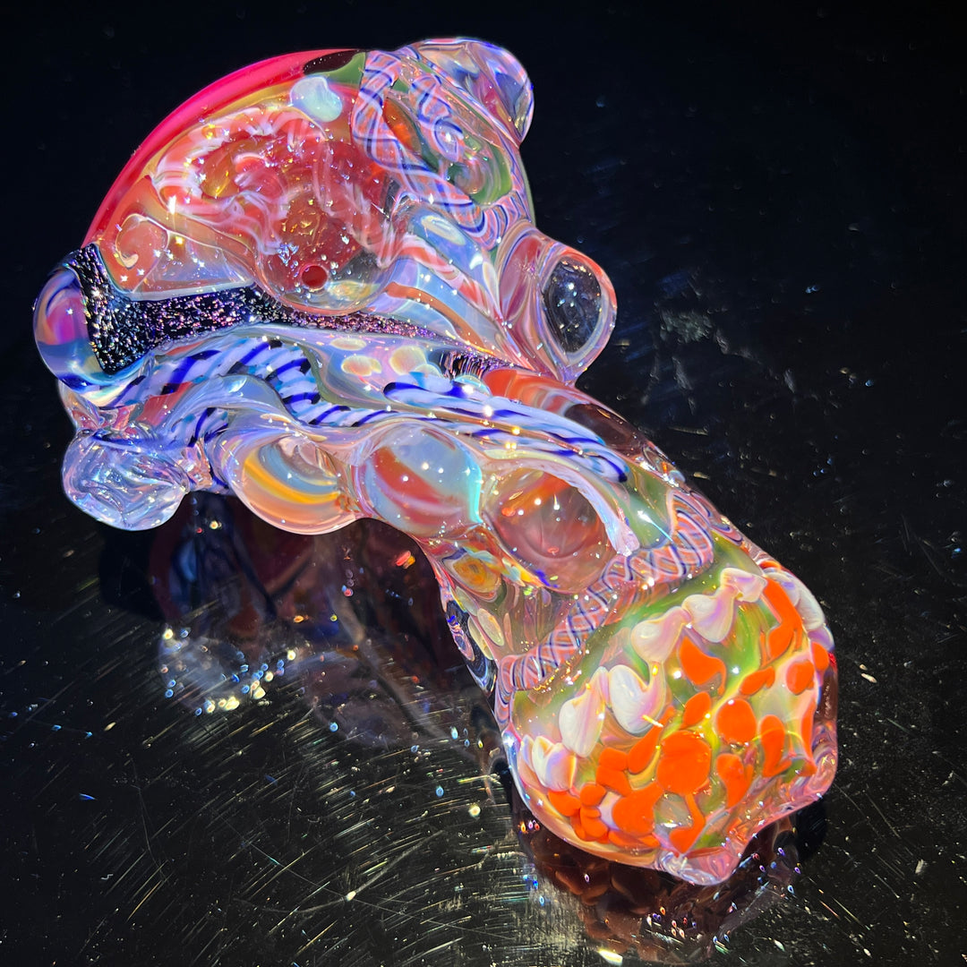 Molten Thick and Twisted Pipe Glass Pipe Molten Imagination   