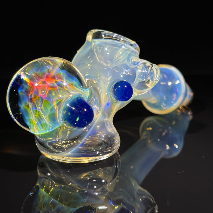 Fumed Honeycomb Hammer Glass Pipe Catfish Glass