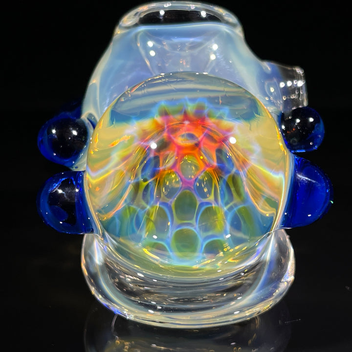 Fumed Honeycomb Hammer Glass Pipe Catfish Glass