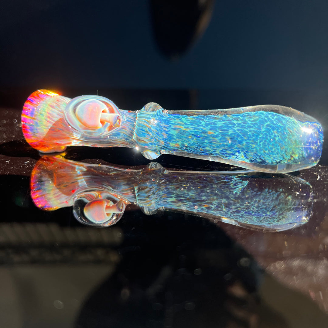 Mushroom Chillum Glass Pipe Beezy Glass   