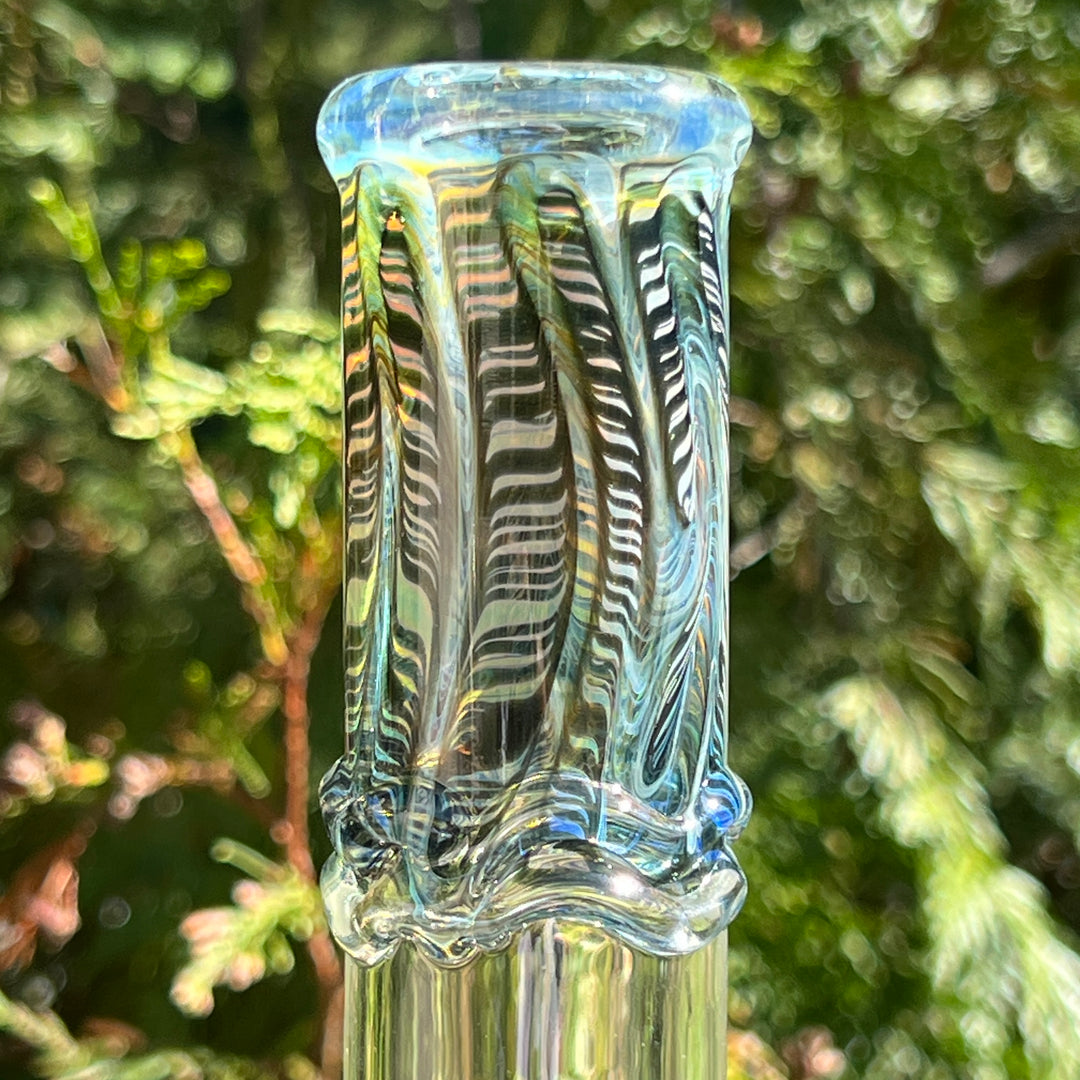 10.5" Color Rake Beaker Bong Glass Pipe Mary Jane's Glass   