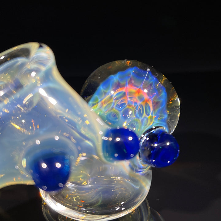 Fumed Honeycomb Hammer Glass Pipe Catfish Glass