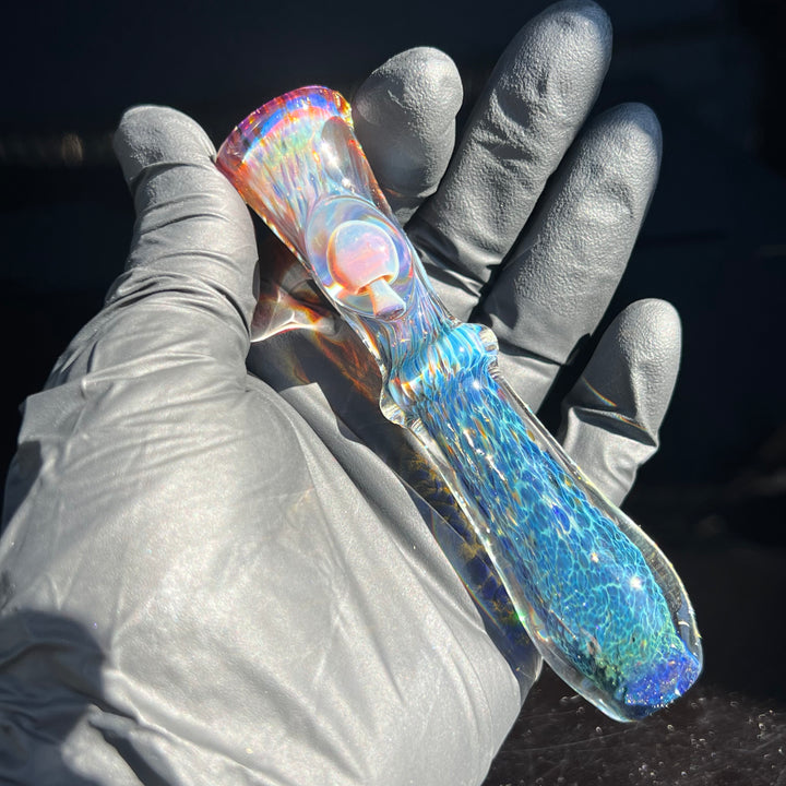 Mushroom Chillum Glass Pipe Beezy Glass   