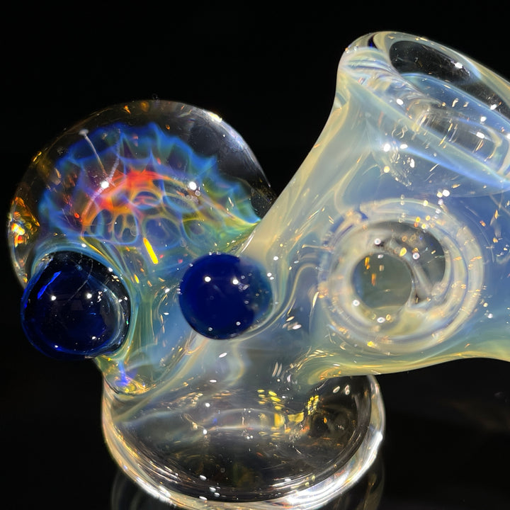 Fumed Honeycomb Hammer Glass Pipe Catfish Glass