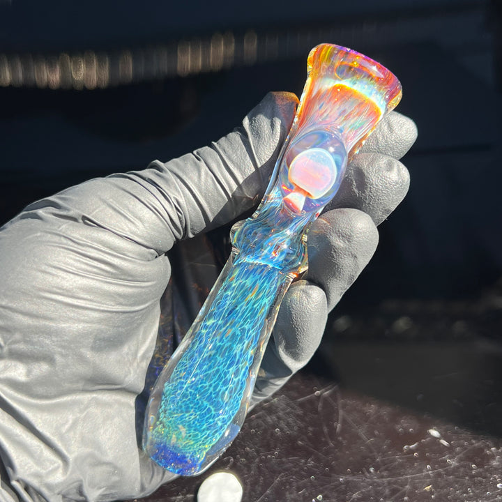 Mushroom Chillum Glass Pipe Beezy Glass   