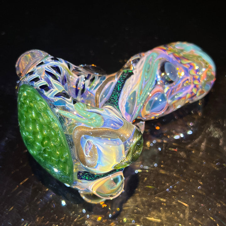 Molten Thick and Twisted Pipe Glass Pipe Molten Imagination   