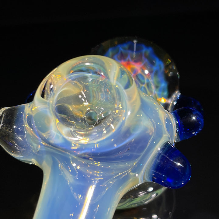 Fumed Honeycomb Hammer Glass Pipe Catfish Glass