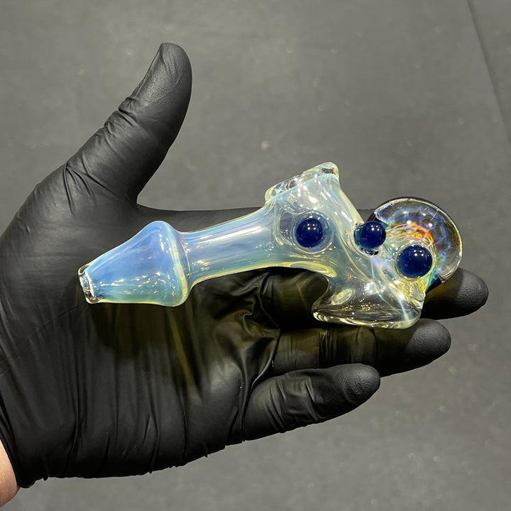 Fumed Honeycomb Hammer Glass Pipe Catfish Glass