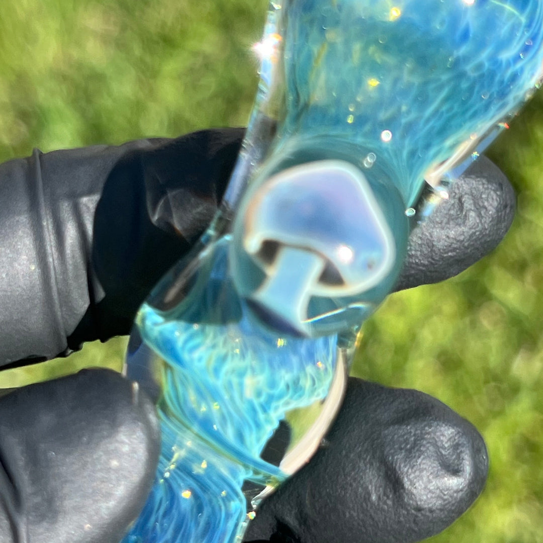 Magic Mushroom Chillum Glass Pipe Beezy Glass   