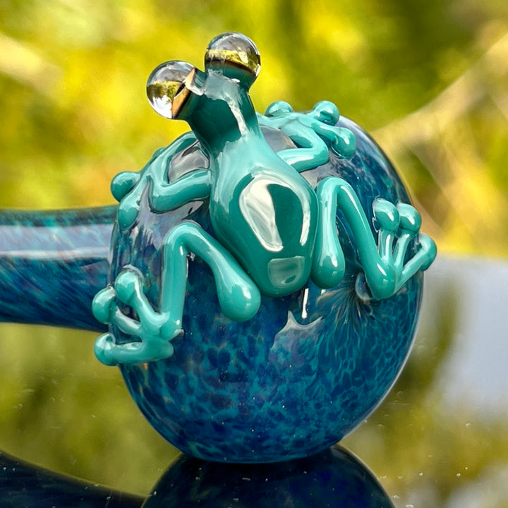 Frog Spoon Glass Pipe Beezy Glass