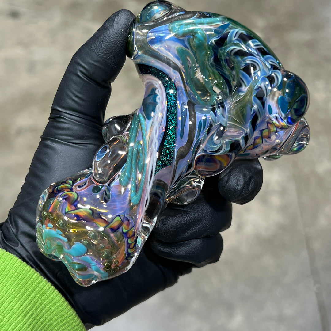 Molten Thick and Twisted Pipe Glass Pipe Molten Imagination   