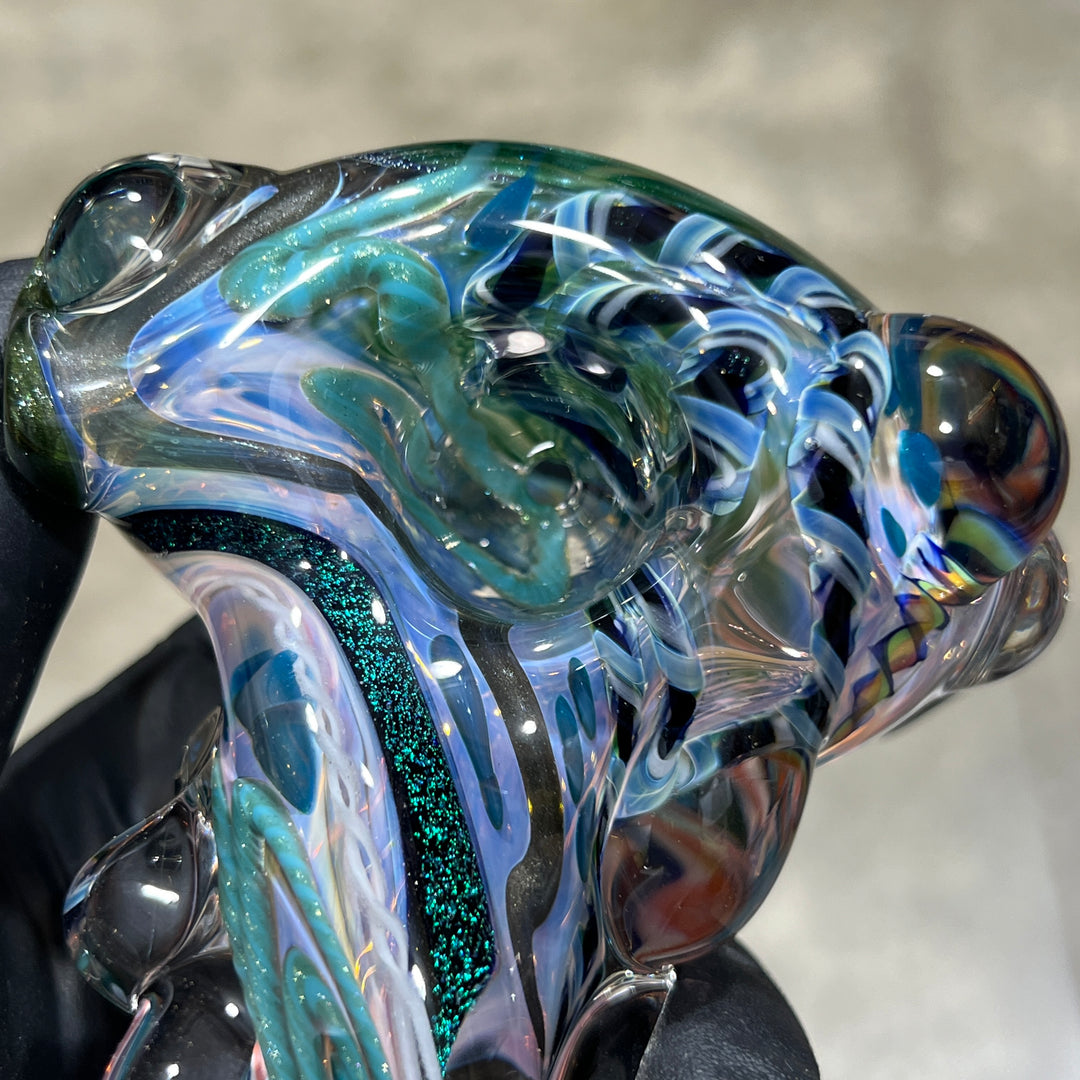 Molten Thick and Twisted Pipe Glass Pipe Molten Imagination   