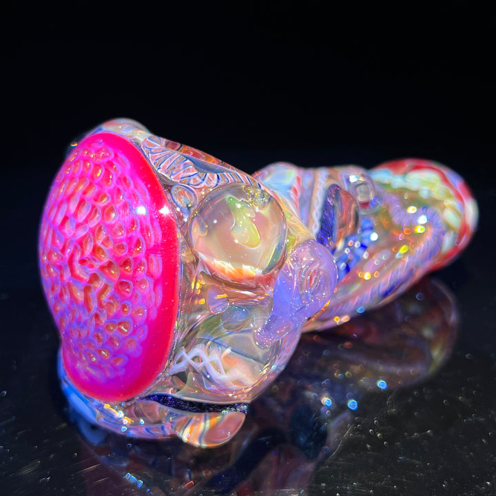 Molten Thick and Twisted Pipe Glass Pipe Molten Imagination   