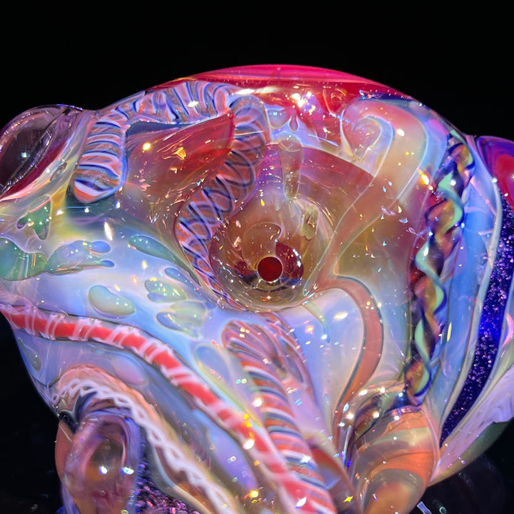 Molten Thick and Twisted Pipe Glass Pipe Molten Imagination   