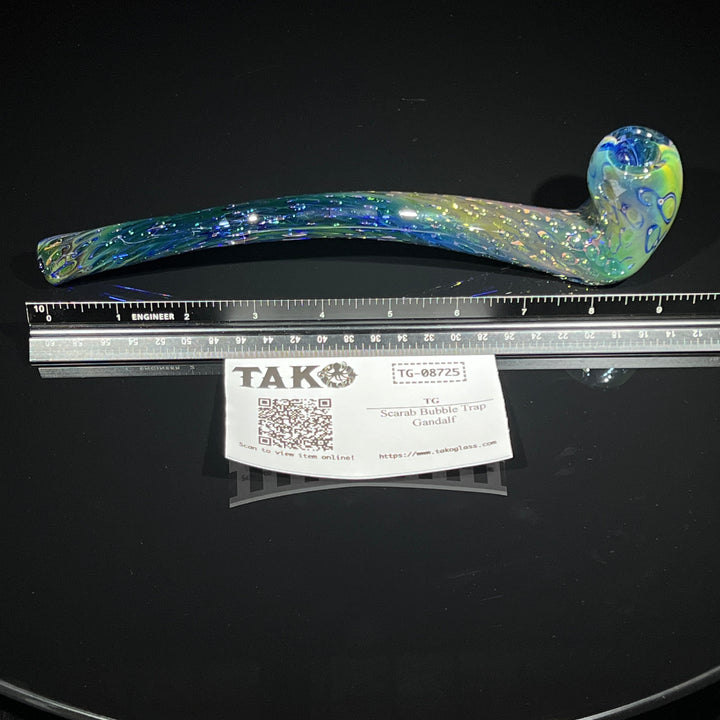 Scarab Bubble Trap Gandalf Glass Pipe TG