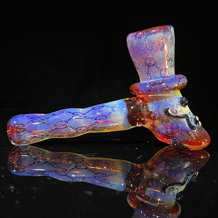 Carbon Tech High Society Top Hat Hammer from Bob Badtram Glass Pipe Bob Badtram   