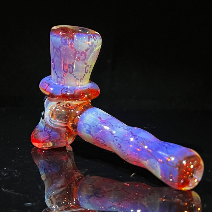 Carbon Tech High Society Top Hat Hammer from Bob Badtram Glass Pipe Bob Badtram   