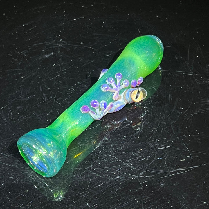 Frog Chillum Glass Pipe Beezy Glass   