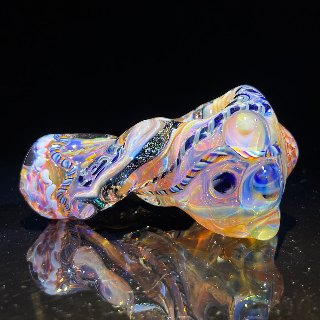 Molten Thick and Twisted Pipe Glass Pipe Molten Imagination   