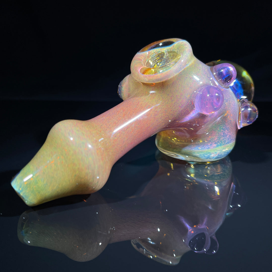 Frit Honeycomb Hammer Glass Pipe Catfish Glass