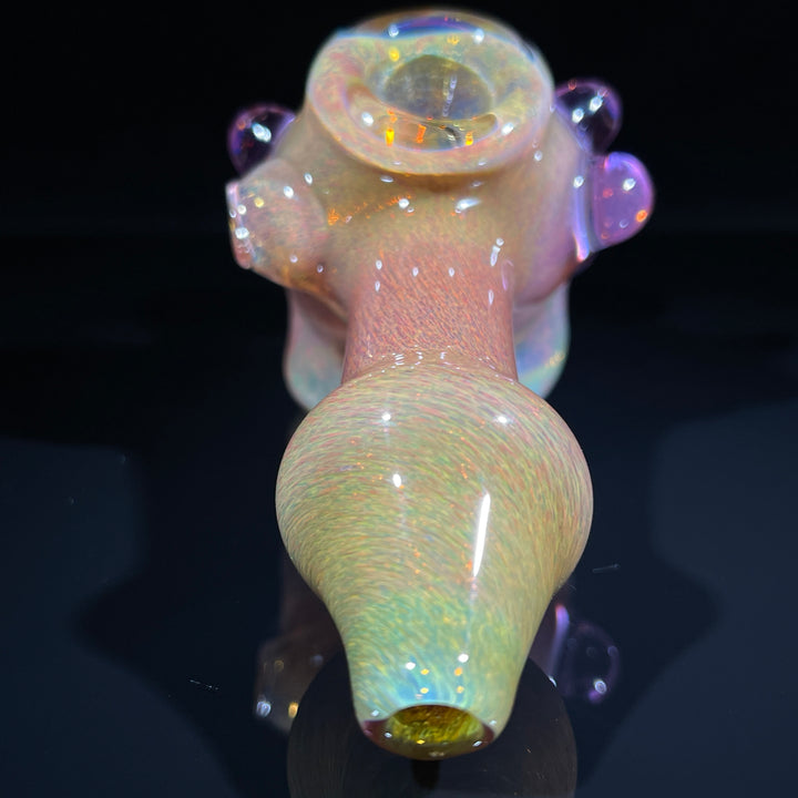 Frit Honeycomb Hammer Glass Pipe Catfish Glass