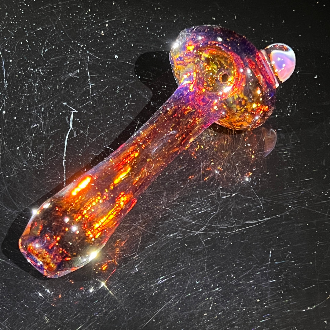 Mushroom Purple Magic Pipe Glass Pipe Beezy Glass   