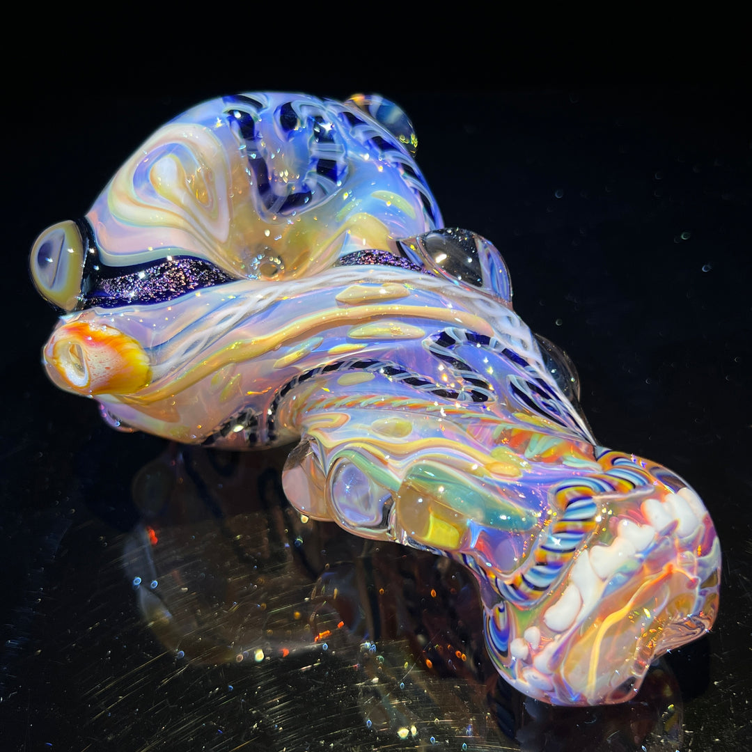 Molten Thick and Twisted Pipe Glass Pipe Molten Imagination   