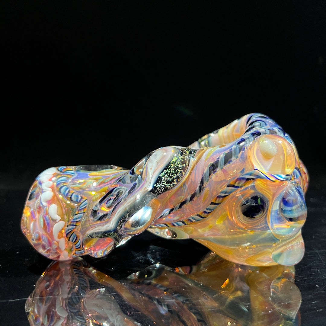 Molten Thick and Twisted Pipe Glass Pipe Molten Imagination   