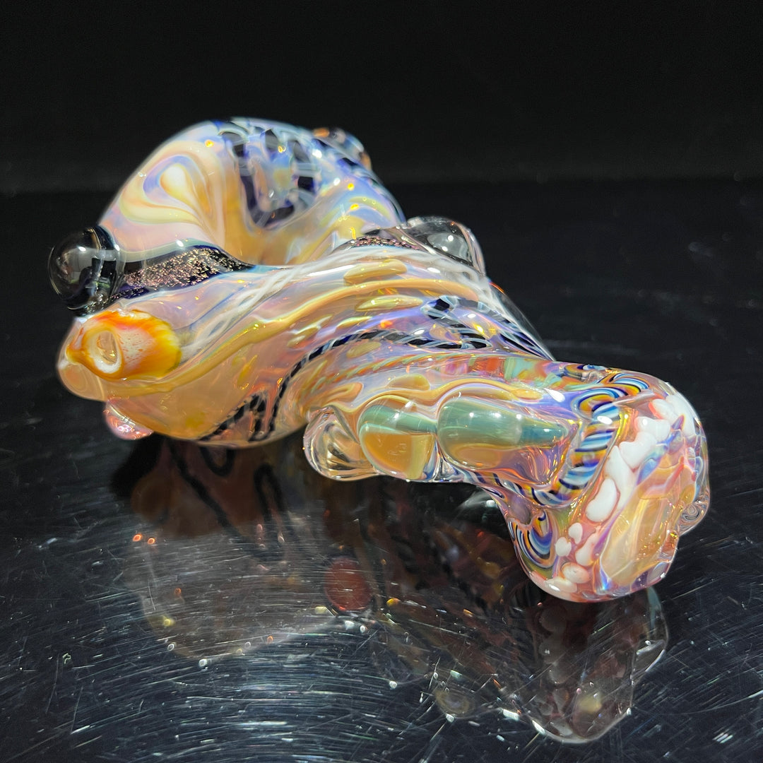 Molten Thick and Twisted Pipe Glass Pipe Molten Imagination   