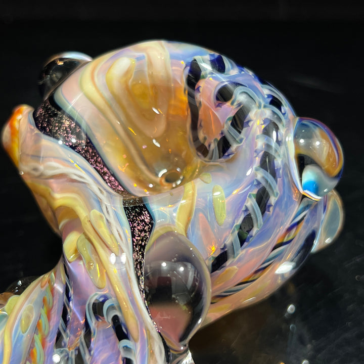 Molten Thick and Twisted Pipe Glass Pipe Molten Imagination   