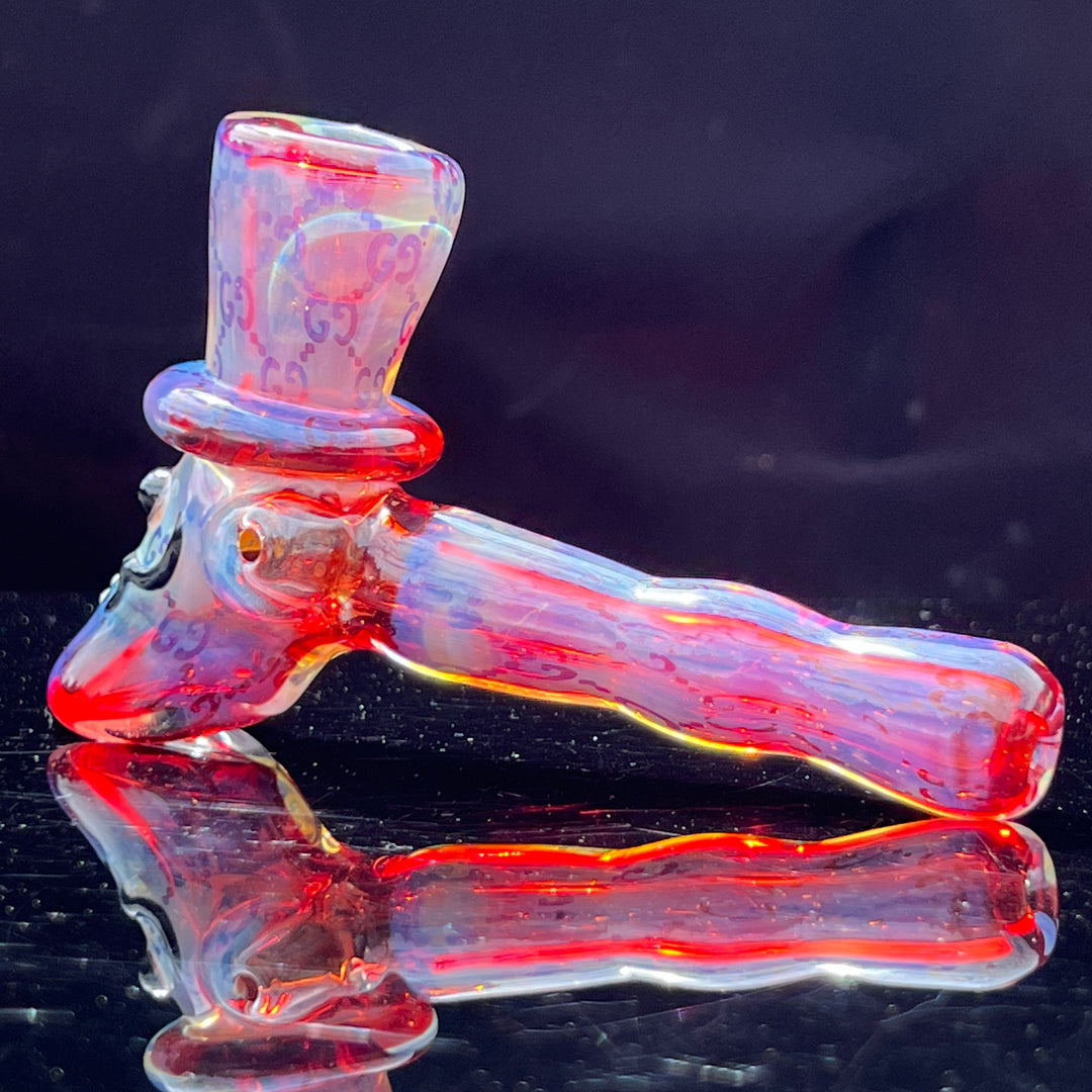 Carbon Tech High Society Top Hat Hammer from Bob Badtram Glass Pipe Bob Badtram   