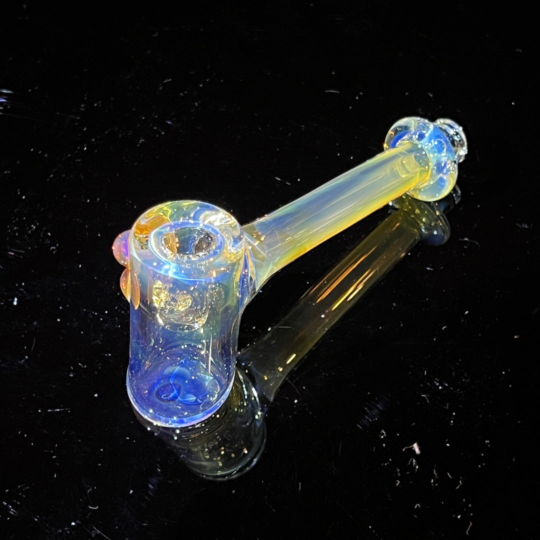 Silver Fumed Hash Hammer Glass Pipe KOP Glass   