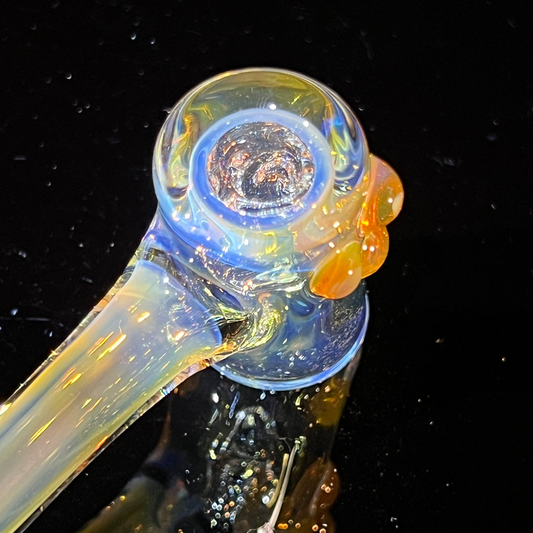 Silver Fumed Hash Hammer Glass Pipe KOP Glass   