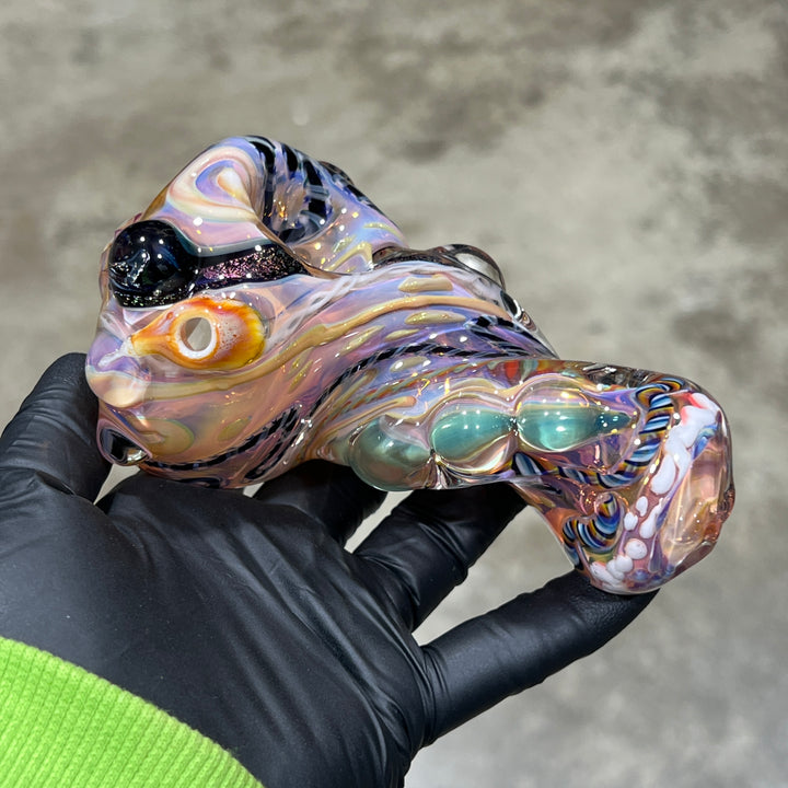 Molten Thick and Twisted Pipe Glass Pipe Molten Imagination   