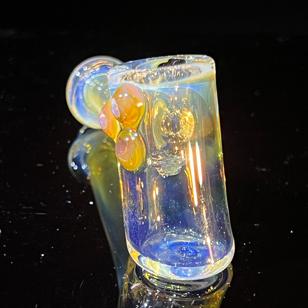 Silver Fumed Hash Hammer Glass Pipe KOP Glass   