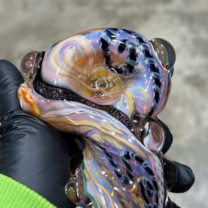 Molten Thick and Twisted Pipe Glass Pipe Molten Imagination   