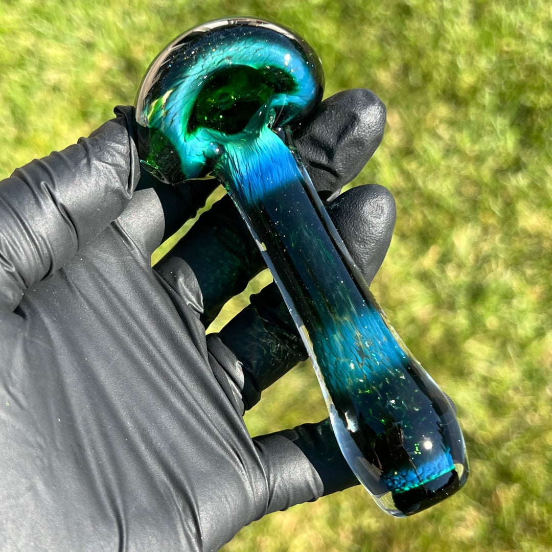 Experimental Jade Pipe Glass Pipe Beezy Glass   