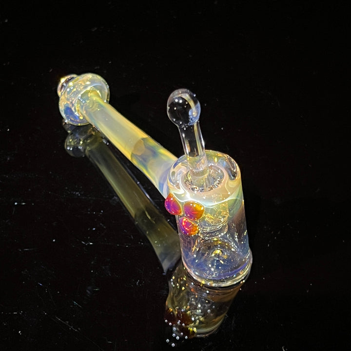 Silver Fumed Hash Hammer Glass Pipe KOP Glass   