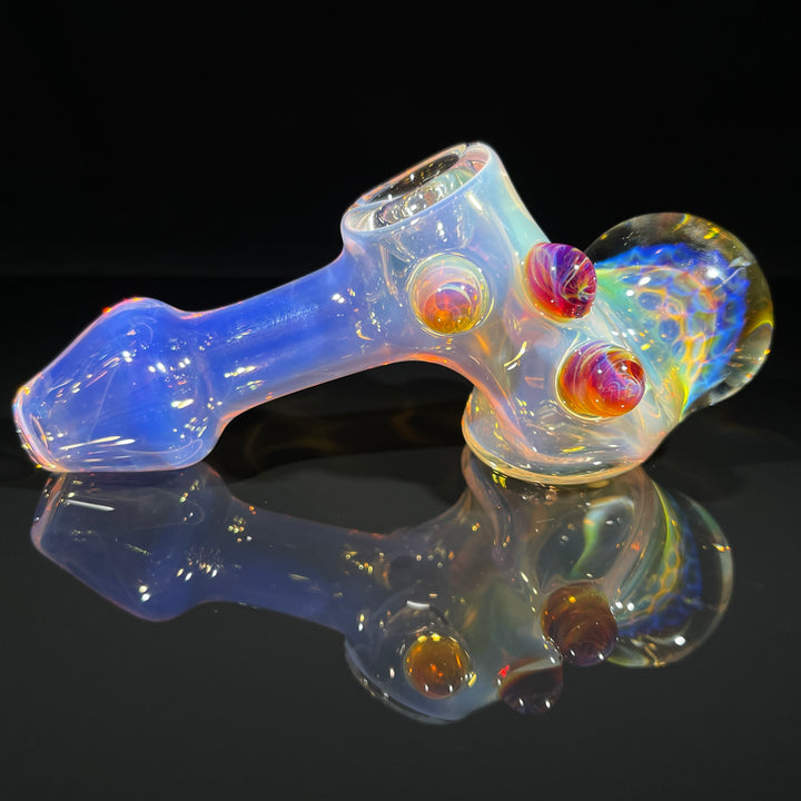 Fumed Honeycomb Hammer Glass Pipe Catfish Glass