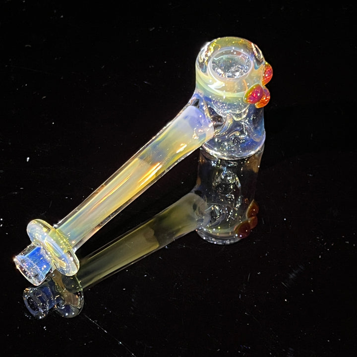 Silver Fumed Hash Hammer Glass Pipe KOP Glass   