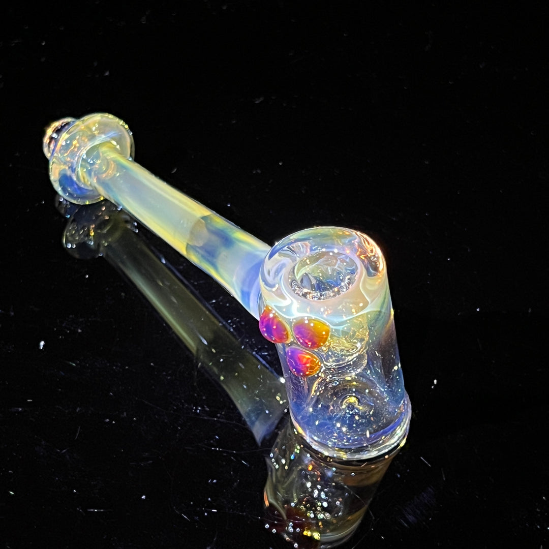 Silver Fumed Hash Hammer Glass Pipe KOP Glass   