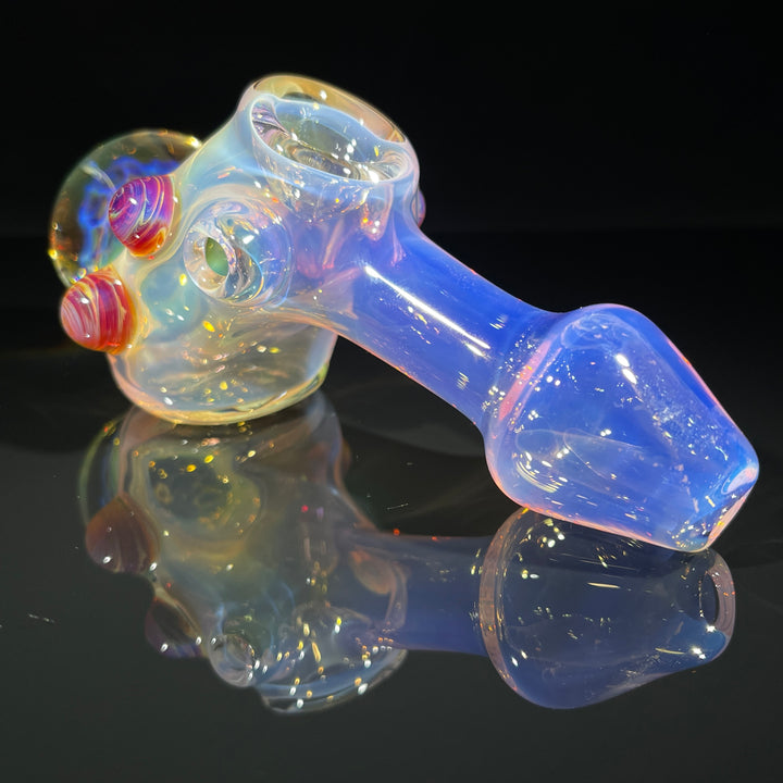 Fumed Honeycomb Hammer Glass Pipe Catfish Glass