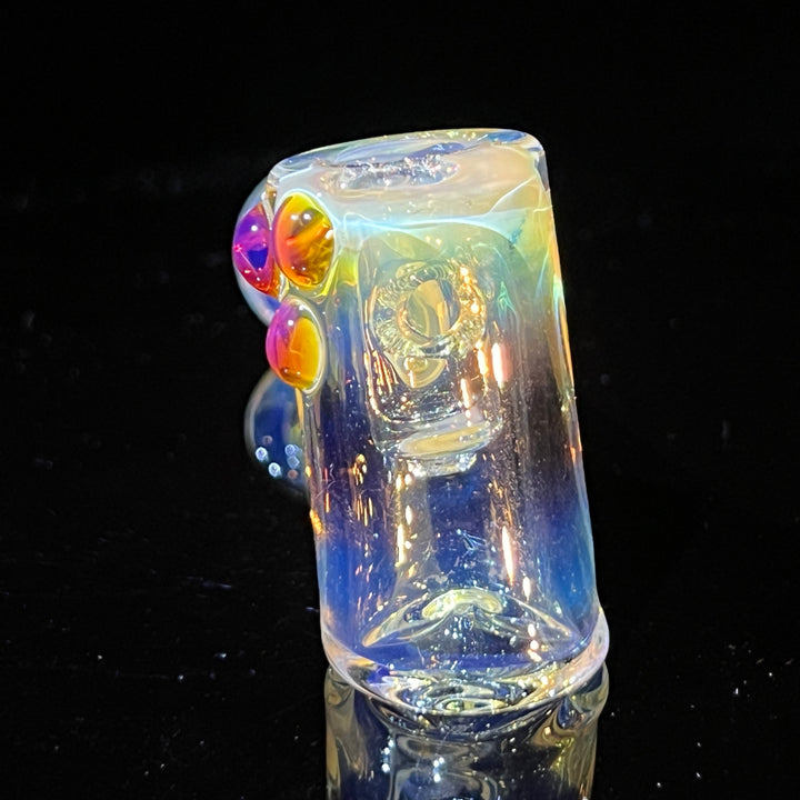 Silver Fumed Hash Hammer Glass Pipe KOP Glass   