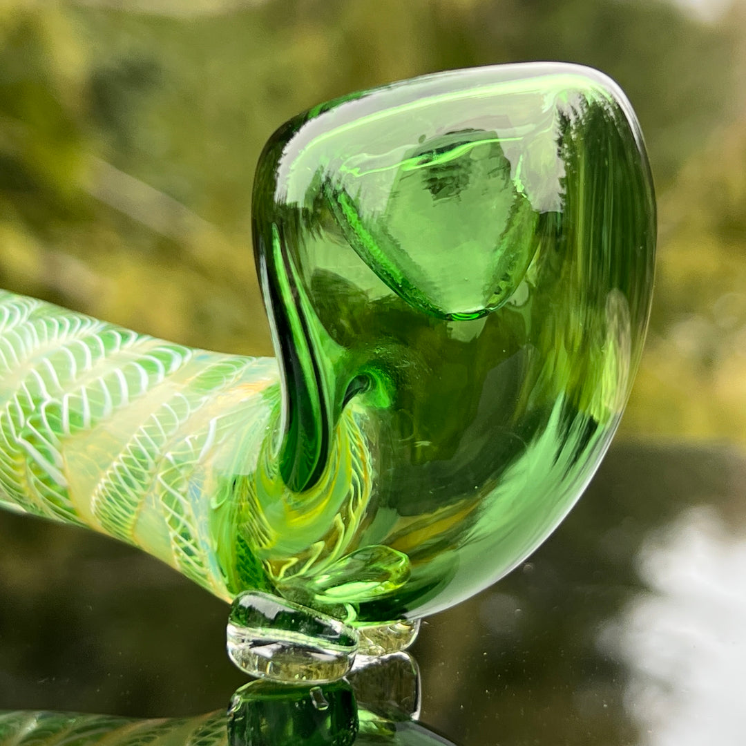 Green Dragon Gandalf Glass Pipe TG