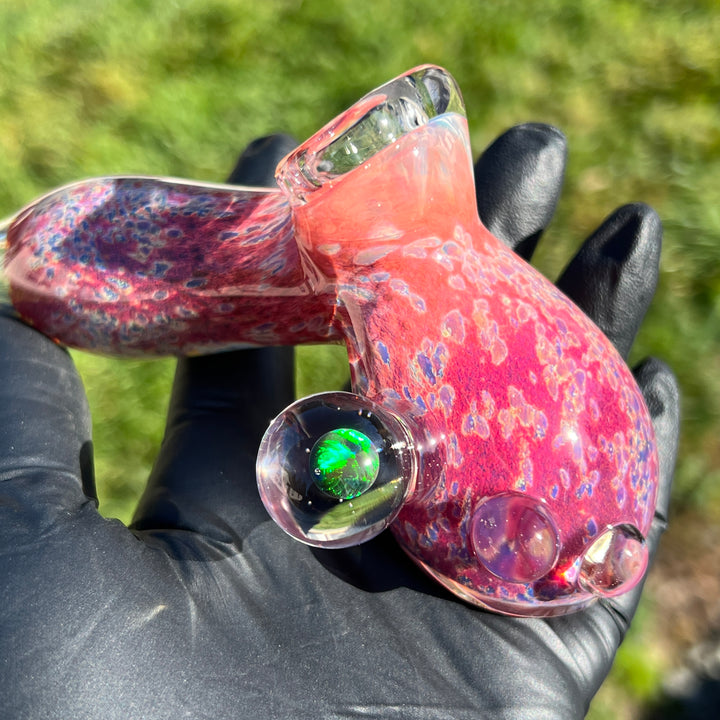 Tahitian Black Pearl UV Drop Hammer Glass Pipe Tako Glass   