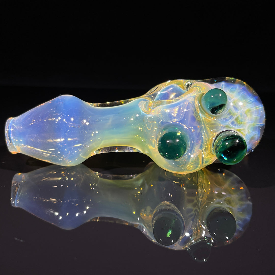 Fumed Honeycomb Spoon Glass Pipe Catfish Glass