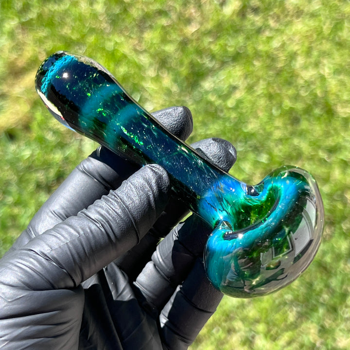 Experimental Jade Pipe Glass Pipe Beezy Glass   